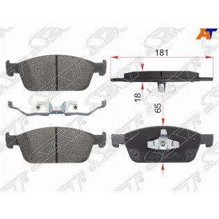 Колодки тормозные перед FORD KUGA 13-/TRANSIT CONNECT 13- SAT