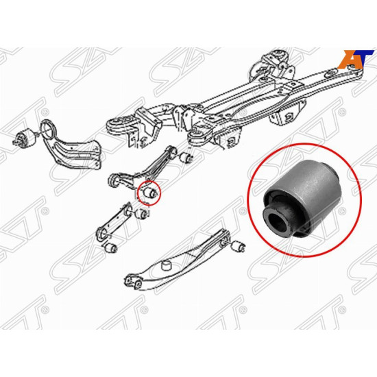 Сайлентблок заднего поперечного рычага OPEL INSIGNIA 09-/BUICK REGAL 09- SAT