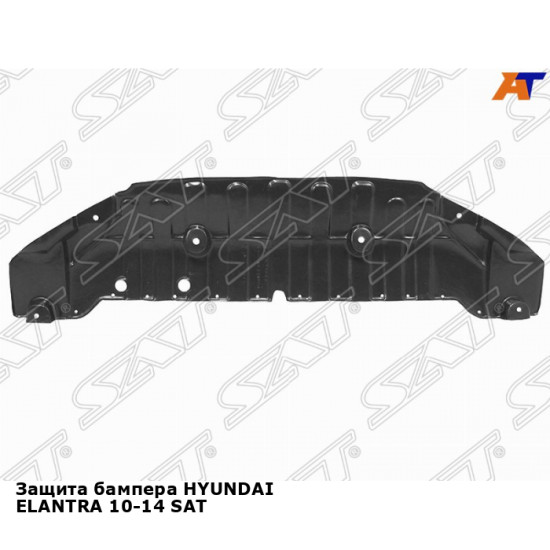 Защита бампера HYUNDAI ELANTRA 10-14 SAT