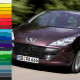 Бампер передний в цвет кузова Peugeot 307 (2005-2008) рестайлинг